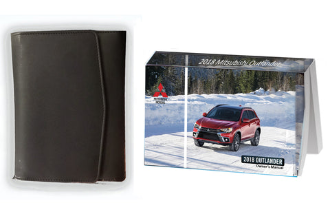 2018 Mitsubishi Outlander Owner Manual Car Glovebox Book