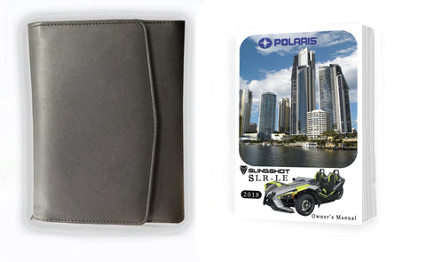 Owner's Manual for 2018 POLARIS Slingshot SLR LE Operator's Manual Book & Case