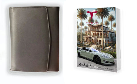 2018 Tesla Model S  Owner Manual Car Glovebox Book