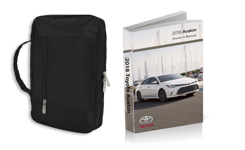2018 Toyota Avalon  Owner Manual Car Glovebox Book