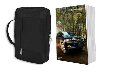 2018 Toyota Land Cruiser Owner Manual Car Glovebox Book