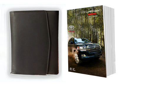 2018 Toyota Land Cruiser Owner Manual Car Glovebox Book