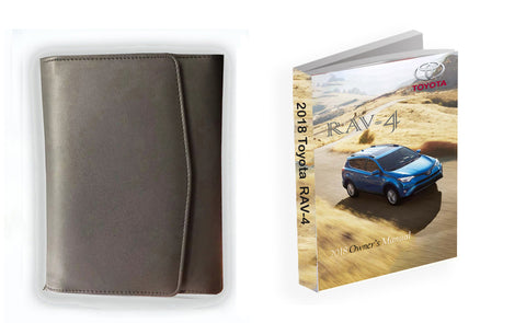 2018 Toyota Rav4 Owner Manual Car Glovebox Book