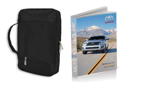 2018 Toyota Sequoia Owner Manual Car Glovebox Book