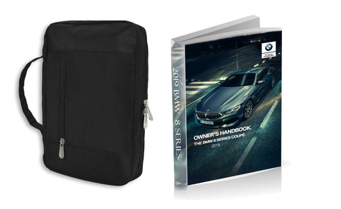 2019 BMW 8 Series Owner Manual Car Glovebox Book
