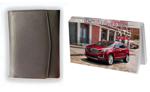 2019 Cadillac XT5 Owner Manual Car Glovebox Book