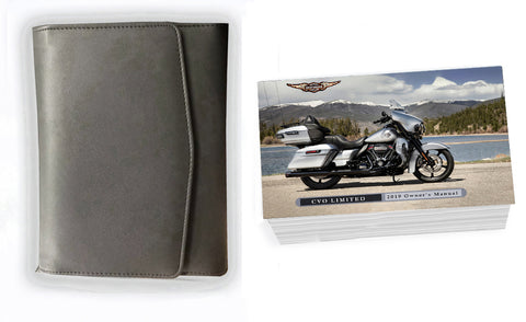 Owner's Manual for 2019 Harley Davidson CVO LIMITED; Operator's Book & Case