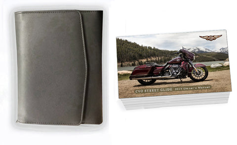 Owner's Manual for 2019 Harley Davidson CVO STREET GLIDE; Operator's Book & Case