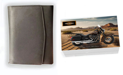 Owner's Manual for 2019 Harley Davidson HERITAGE CLASSIC  Operator's Book & Case