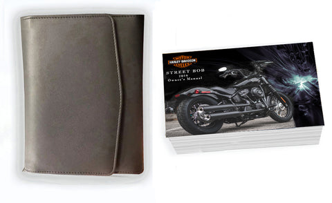 Owner's Manual for 2019 Harley Davidson STREET BOB; Operator's Book & Case