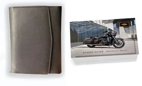 Owner's Manual for 2019 Harley Davidson STREET GLIDE; Operator's Book & Case