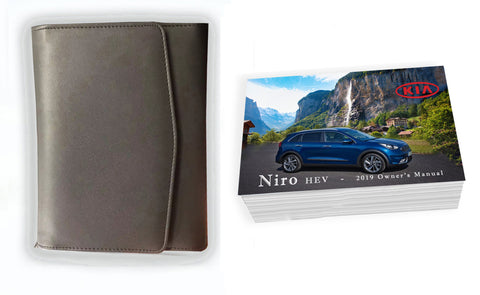 2019 Kia Niro HEV Owner Manual Car Glovebox Book