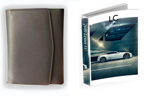 2019 Lexus LC500 Owner Manual Car Glovebox Book