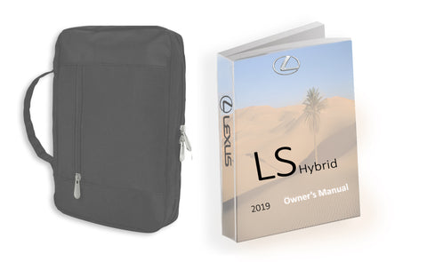 2019 Lexus LS Hybrid Owner Manual Car Glovebox Book