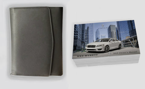 2019 Lincoln MKZ Hybrid Owner Manual Car Glovebox Book