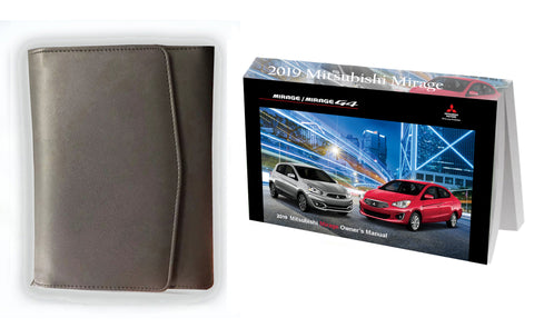 2019 Mitsubishi Mirage Owner Manual Car Glovebox Book