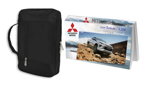 2019 Mitsubishi L200 Owner Manual Car Glovebox Book