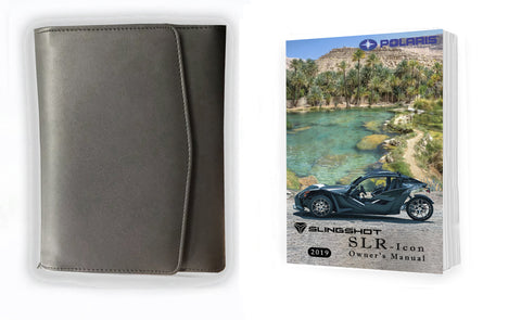 Owner's Manual for 2019 POLARIS Slingshot SLR Icon Operator's Manual Book & Case