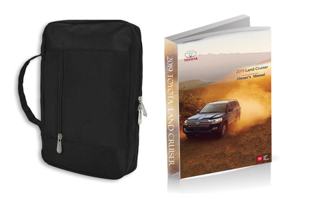 2019 Toyota Land Cruiser Owner Manual Car Glovebox Book