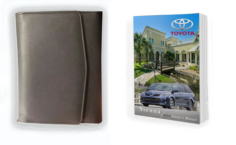 2019 Toyota Sienna Owner Manual Car Glovebox Book