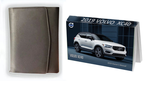 2019 Volvo XC40, Owner Manual Car Glovebox Book