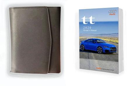 2020 Audi TT Coupe Owner Manual Car Glovebox Book