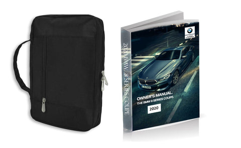 2020 BMW 8 Series Owner Manual Car Glovebox Book