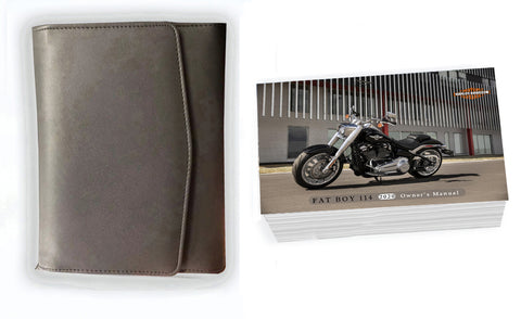 Owner's Manual for 2020 Harley Davidson FAT BOY 114 ; Operator's Book & Case