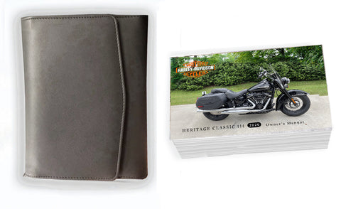 Owner's Manual for 2020 Harley Davidson HERITAGE CCLASSIC 114; Operator's Book & Case