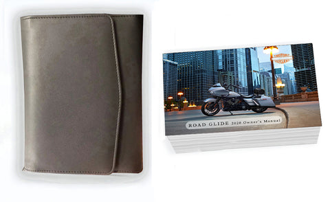 Owner's Manual for 2020 Harley Davidson ROAD GLIDE; Operator's Book & Case