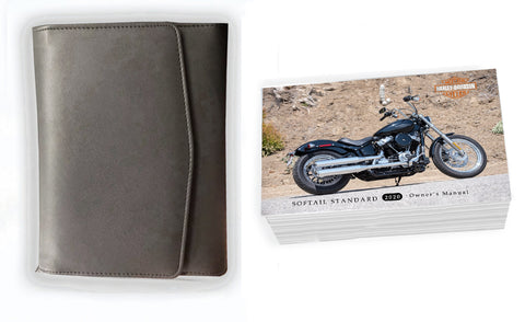 Owner's Manual for 2020 Harley Davidson SOFTAIL STANDARD; Operator's Book & Case