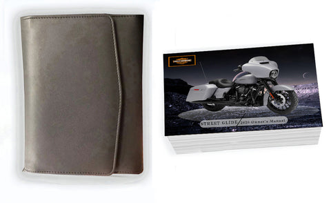 Owner's Manual for 2020 Harley Davidson STREET GLIDE; Operator's Book & Case