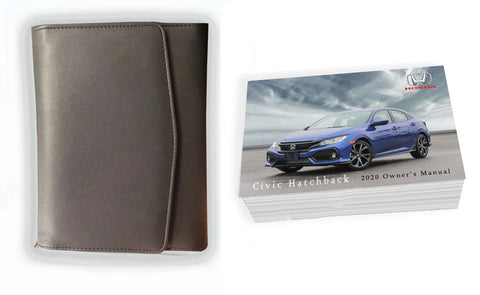 2020 Honda Civic Hatchback Owner Manual Car Glovebox Book