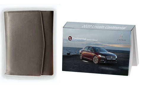 2020 Lincoln Continental Owner Manual Car Glovebox Book