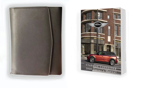 2020 MINI Clubman Connected Owner Manual Car Glovebox Book