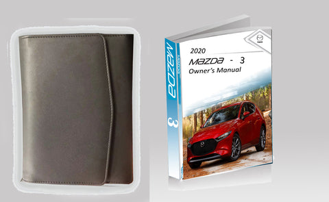 2020 Mazda 3 Owner Manual Car Glovebox Book