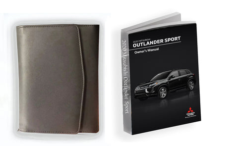 2020 Mitsubishi Outlander Sport Owner's Manual Glovebox Book