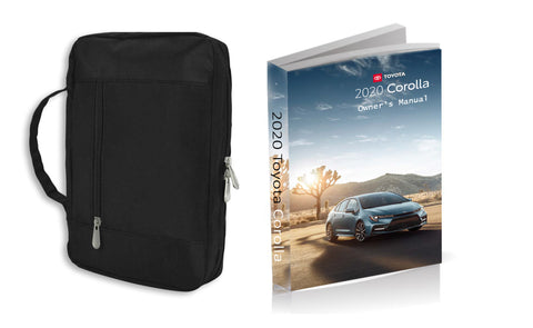 2020 Toyota Corolla Owner Manual Car Glovebox Book