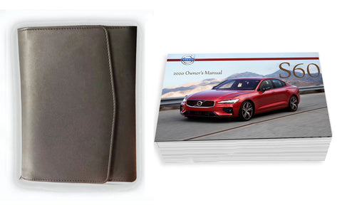 2020 Volvo S60, Owner Manual Car Glovebox Book