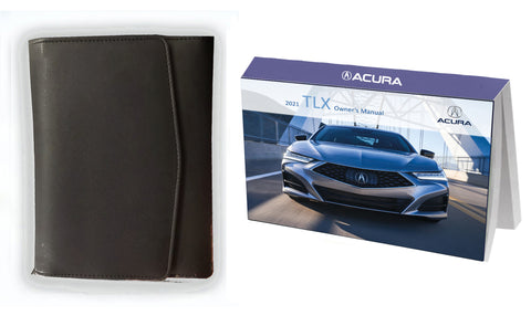 2021 Acura TLX Owner Manual Car Glovebox Book