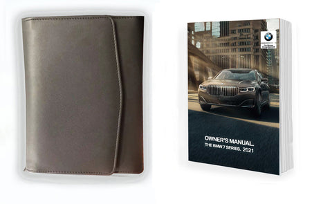 2021 BMW 7 Series Owner Manual Car Glovebox Book