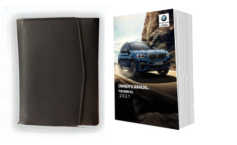 2021 BMW X3 Owner Manual Car Glovebox Book