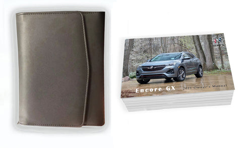 2021 Buick Encore GX Owner Manual Car Glovebox Book