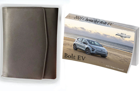 2021 Chevrolet Bolt EV Owner Manual Car Glovebox Book