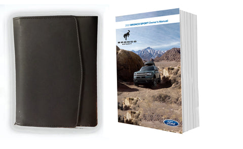 2021 Ford Bronco Sport Owner Manual Car Glovebox Book