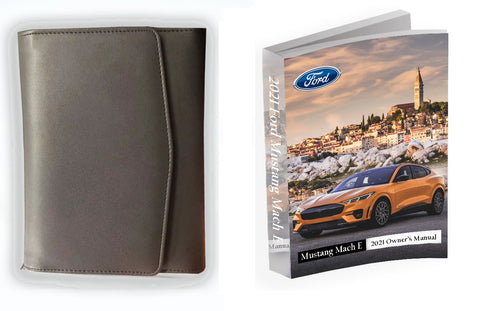 2021 Ford Mustang Mach E Owner Manual Car Glovebox Book