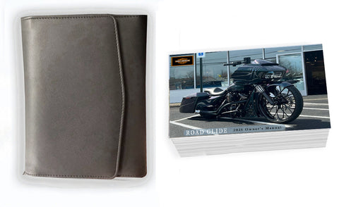 Owner's Manual for 2021 Harley Davidson ROAD GLIDE; Operator's Book Case