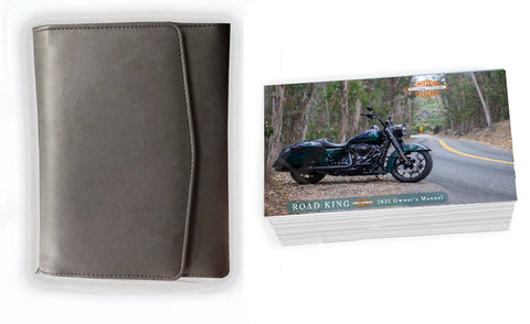 Owner's Manual for 2021 Harley Davidson ROAD KING; Operator's Book & Case