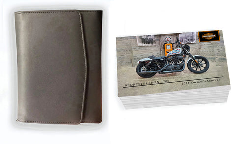 Owner's Manual for 2021 Harley Davidson SPORTSTER IRON 1200; Operator's Book & Case