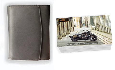 Owner's Manual for 2021 Harley Davidson SPORTSTER S; Operator's Book & Case